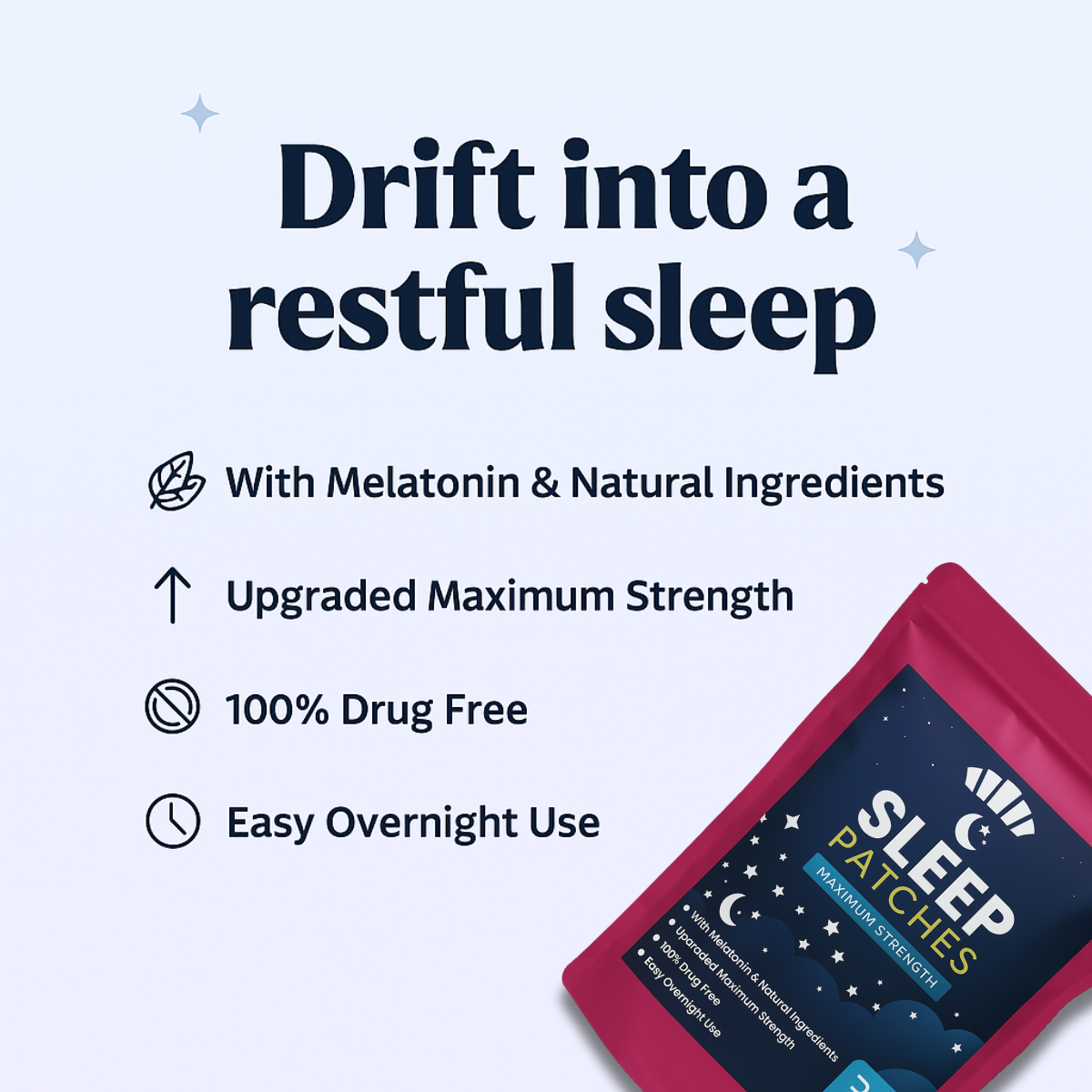 DreamPatch™ | Natural Sleep Patch for Deep, Restful Nights