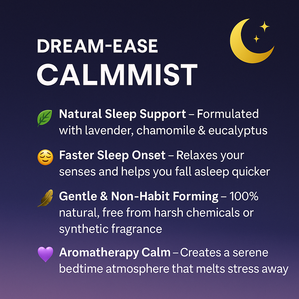 CalmMist™ – Natural Sleep & Relaxation Spray (60 ml)
